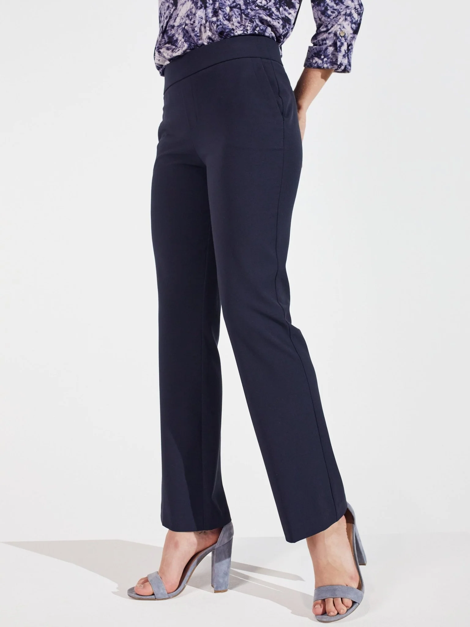 Roz & Ali™ Secret Agent Slight Bootcut Pants - Petite - Image 11
